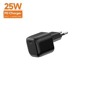อะแดปเตอร์ชาร์จไฟแบบ EU ปลั๊กเดี่ยว พอร์ต USB-C 25W GaN ชาร์จเร็ว PD 3.0 PPS ได้รับการรับรองมาตรฐาน CE สำหรับชาร์จหูฟัง <span class=keywords><strong>Vivo</strong></span> - Product Image 6