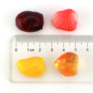 Gomitas de Frutas 3D con Sabor a Durazno, Uva y Lichi, en Forma Variada, Dulces Suaves en Bolsa - Product Image 6