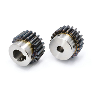 Engranaje Cónico S45C Módulo 2 12 60 Dientes con Eje para Motor Eléctrico - Product Image 3