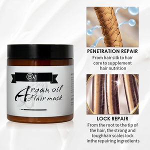 Mascarilla capilar de aceite de argán con ácido hialurónico y <span class=keywords><strong>aminoácidos</strong></span> Mascarilla capilar nutritiva para un cabello saludable - Product Image 4