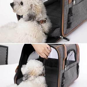 Bolsa de viaje para perros y gatos, bolsas de transporte para mascotas aprobadas por avión - Product Image 3