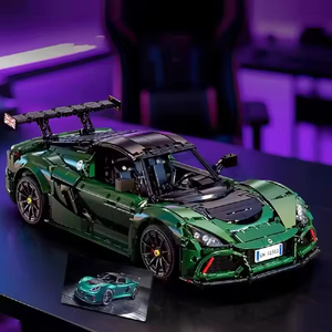 1:8 Scale Cada C61511 MOC 430 Super Sports Car <b>Building</b> <b>Block</b> Set Adult Sports Car Assembly Toy Children's Gift - Product Image 2