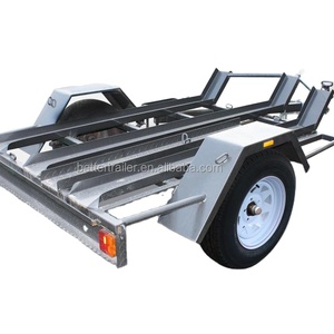 <span class=keywords><strong>Remorque</strong></span> de <span class=keywords><strong>transport</strong></span> de motos robuste à 3 unités - Product Image 2