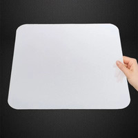 Plaque diffuseur de lumière LED en plastique PS/PC/PMMA/acrylique, opale/lactée/givrée, panneau diffuseur LED, film diffuseur LED