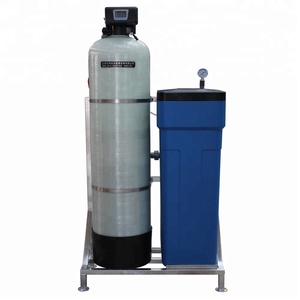 Sistema de regeneración de resina de intercambio iónico montado en plataforma, tanque único de 4000 L/h para ablandar agua y eliminar la dureza. - Product Image 6