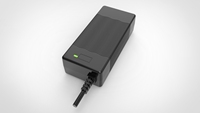 Chargeur de batterie au lithium Joyun 29,4 V 2 A 100-240 V CA compatible GX16, charge rapide 75 W, protection contre l'interconnexion inversée pour vélo électrique