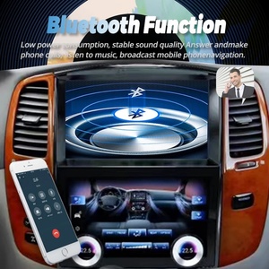 Android 13 DSP Car Radio Multimedia Video Player for Land Cruiser 100/Lexus LX470 2002-2007 with CarPlay <b>GPS</b> <b>Navigation</b> - Product Image 3