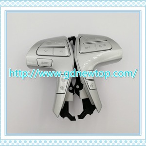 Commutateurs de volant Toyota pour Camry Hilux Fortuner 2006-2015, pièces de rechange neuves en ABS argenté - Product Image 2