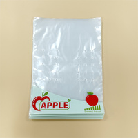 Bolsas Planas de LDPE Personalizadas para Frutas con Orificios de Ventilación, Transpirables, de Grado Alimenticio, con Opción de Logotipo de Marca Impreso para Uso en el Mercado