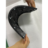 Cortina personalizada de fabricación de China para interiores, pantalla de luz Led enrollada, pantallas de vídeo, Flexible y suave