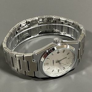 Orologi di Lusso per Uomo Nuovo Orologio al Quarzo Semplice e alla Moda con Cinturino in Acciaio Inossidabile Orologio da Polso Business - Product Image 3