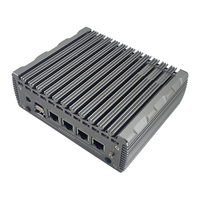 Vente en gros Mini PC industriel Intel N100 Processeur LCD Puissant routeur pare-feu intégré LN-1001