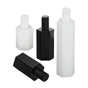 Trắng đen cách điện nhựa <span class=keywords><strong>standoffs</strong></span> cho PCB Bo mạch chủ Support-M2-M4 Đầu duy nhất Nylon Lục giác cách ly cột ốc vít - Product Image 6