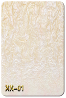 Plaque en PC/Acrylique Marbré Effet Nacre, Taille et Épaisseur Personnalisées, Service de Découpe, Écologique, Non Toxique, Recyclable, Finition Brillante