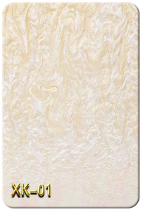 Feuille d'acrylique coulée, motif marbre nacré, taille et épaisseur personnalisées avec service de découpe pour enseignes LED et écrans rétroéclairés - Product Image 2