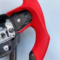 Volant en fibre de carbone pour Dodge Charger Challenger Hellcat Charger Durango SRT RT GT, accessoires de voiture