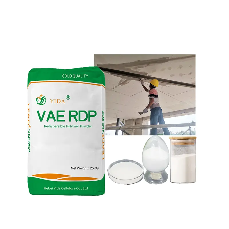 VAE based Redispersible Latex powder RDP Construction grade provide high bonding strength widely used in dry-mix mortar