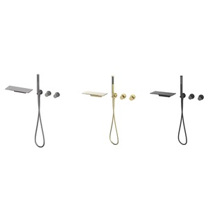 Muro celato vasca da <span class=keywords><strong>bagno</strong></span> doccia sistema di rubinetto set di rame <span class=keywords><strong>miscelatore</strong></span> rubinetto per il <span class=keywords><strong>bagno</strong></span> soffione - Product Image 5