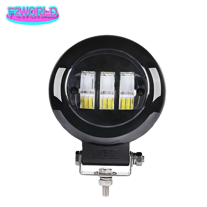 F2WOLRD прожектор для мотоцикла фары светодиодные линзы для вождения Противотуманные фары вспомогательный свет для мотоцикла по бездорожью