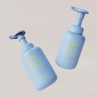 Botol Pompa Busa Bulat Ramah Lingkungan 120ml 150ml Kemasan Kosmetik Botol Kosong PET Busa Sabun Cair Botol Pembersih