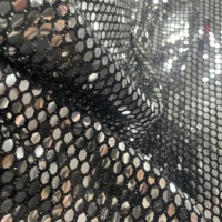 Polyester Tricot Tissu Paillettes Fils Tricot Tissu Utilisation pour Robe De Soirée Jupes Vêtements