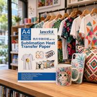 Papier de sublimation format A3 A4, papier blanc pour vêtements, impression par transfert thermique à séchage rapide, vente en gros