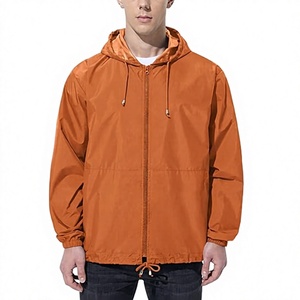 Chaqueta Anorak Resistente al Agua con Dos Bolsillos Grandes, Chaqueta Cortavientos con Capucha y Cierre de Cremallera 1/4 Personalizada, Chaqueta Anorak para Hombre - Product Image 1