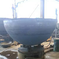 Fabricant d'embouts de réservoir de propane Asme épaisseur elliptique elliptique ellipsoïdal hémisphérique tête de réservoir bombé