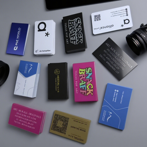 Custom Design Printed Gold Foil Edge Debossed Embossed Logo Hot Stamp Art <b>Paper</b> Enterprise Visiting Name Black <b>Business</b> <b>Card</b> - Product Image 6