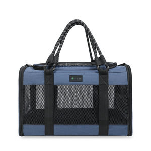 Transportadora para Mascotas Lu.Jie Azul, Gran Capacidad, Transpirable, Plegable, Bolsa de Viaje Portátil para Perros y Gatos - Product Image 5