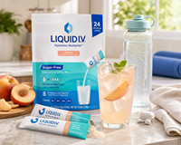 Sachet Doypack Écologique Recyclable en PE Simple, Pochette Zippée Stratifiée MDOPE/PE en Matériaux Recyclés pour Boissons Lactées de Qualité Alimentaire