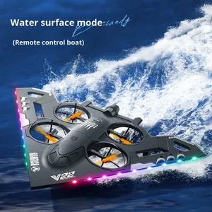 Dron Planeador Tres en Uno V22 para Principiantes, Control Remoto, Mar, Tierra y Aire, con Espuma EVA Resistente - Juguete de Dron para Principiantes - Product Image 3