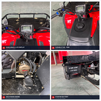 Quad cargo tout-terrain, charge utile maximale 750 kg, véhicule cargo tout-terrain robuste