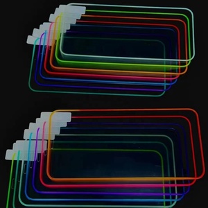ฟิล์มกระจกนิรภัยสำหรับ iPhone 13 Pro, 12 Pro Max, 14 Max แบบเต็มจอ  ขอบแข็ง 3 มิติ  ซิลิโคนกันกระแทก  ฟิล์มเรืองแสงสีสันสดใส - Product Image 5