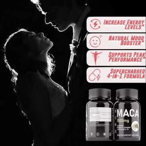 Cápsulas de Maca Negra OEM, Suplemento Herbal para la Salud Masculina, Vitaminas para Mejorar el Rendimiento Corporal en Hombres - Product Image 5