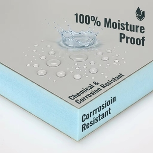 <strong>4X8</strong> 4X10 4X12 Feet High Strength EPS Core FRP <strong>Panel</strong> for Exterior Cold Room Use Lightweight Waterproof Fire Resistant - Product Image 3