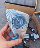 Éclairage LED intérieur pour Mercedes Benz Classe E W214, bande lumineuse LED RGB, éclairage d'ambiance, haut-parleur de porte rotatif 5D