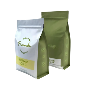 Borsa rialzato con cerniera a otto lati per snack chicchi di caffè patatine con gelatina di zucchero alimenti per Pet per alimenti per bambini sacchetto per imballaggio di fagioli - Product Image 1