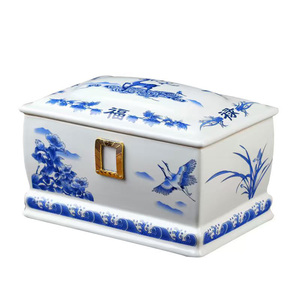 L'usine OEM propose des articles funéraires en porcelaine personnalisés, y compris des urnes en céramique, des ossuaires et des cendres - Product Image 5