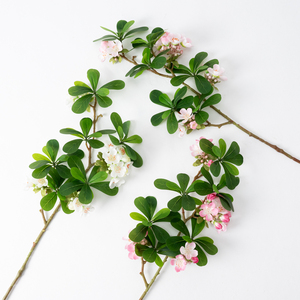 Flores Artificiales de Pittosporum de Alta Calidad, Arreglos Florales Realistas, Flores Decorativas de Seda Frescas para Centros Comerciales - Product Image 4