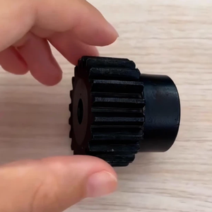 Engranaje recto de 19 dientes 1M19T, motor ennegrecido, engranaje de jefe de <span class=keywords><strong>metal</strong></span> con orificio pasante, hecho de acero - Product Image 6