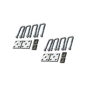 Remolque de 5 hojas para caravana, 2500kg, rodillo basculante Dacromet galvanizado, juego de resortes de remolque en tándem - Product Image 3