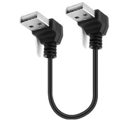 MOQ 500 Kabel Ekstensi USB 3.0 Pengisian Cepat 5A Micro-USB ke USB Male dengan Pelindung Anyaman PVC untuk Printer, Kamera, Peralatan Kantor