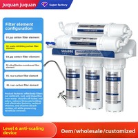 Purificateur d'eau domestique sous évier pour cuisine avec ultrafiltration de niveau 5 et élimination des bactéries, filtre de robinet à consommation directe