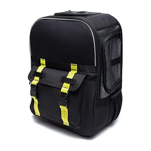 Mochila de Viaje para Perros de Muestra Gratuita, Bolsas de Viaje para Perros Aprobadas por Aerolíneas, Suministros para Bolsas de Pañales para Cachorros, Camping para Mascotas - Product Image 1