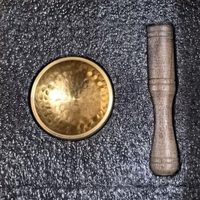 Mangkuk Nyanyian Nepal Buatan Tangan dengan Ukuran Kustom, Mangkuk Suara Meditasi Tibet Premium, Mangkuk Musik Penyembuhan untuk Relaksasi Yoga