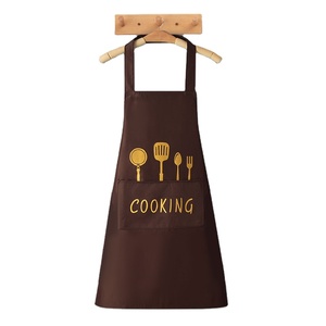 Delantal de cocina Cuchillo y tenedor Limpiar Manos Delantal Engrosamiento y engorde The Sling Cocina Cafetería Delantal Regalos - Product Image 1