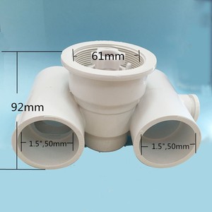 Buse de jet moderne pour piscine et <span class=keywords><strong>spa</strong></span> avec matériaux ABS et PVC, fonction bain à remous 1 1/2" x 1 1/2" ou 50x50mm - Product Image 4