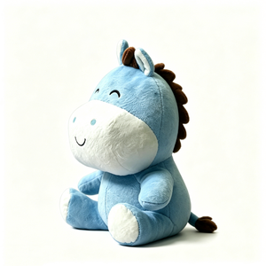 Peluche personalizado para dormir, cojín estilo cottagecore, regalo de peluche azul pastel para niños, juguete de peluche seguro para niños - Product Image 3