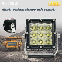 Lumière de travail LED 120-320W pour conduite tout-terrain, tracteur, camion, 4x4, SUV, 12V 24V, accessoires de voiture